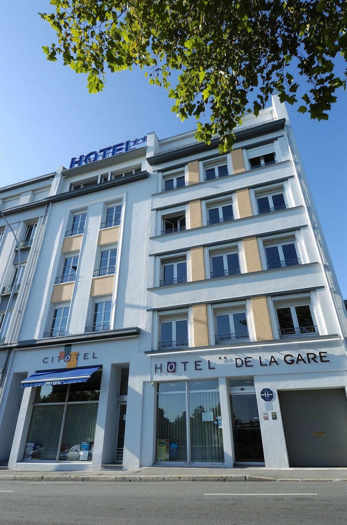 Hotel De La Gare Брест Экстерьер фото